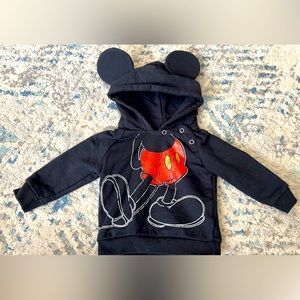 3/$25 Disney Parks Mickey hoodie 12m